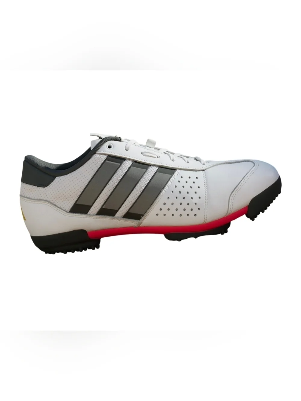 NWOB Adidas Heritage Tour Leather Cycling Mountain Bike Cloud White  Mens Shoes